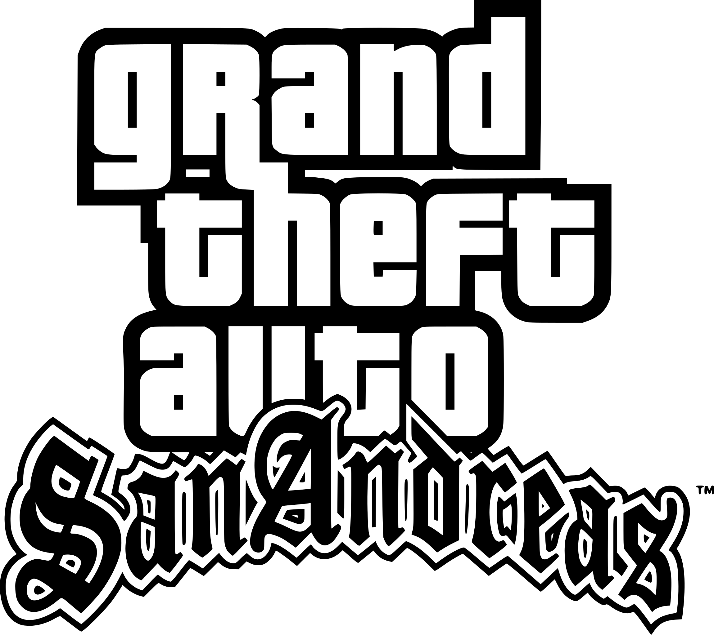 An image of Grand Theft Auto: San Andreas logo